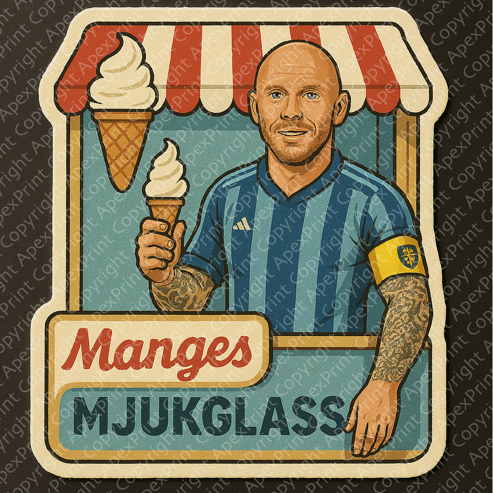 Manges Mjukglass