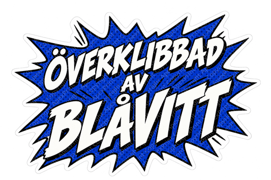 Överklibbad av Blåvitt