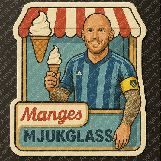 Manges Mjukglass