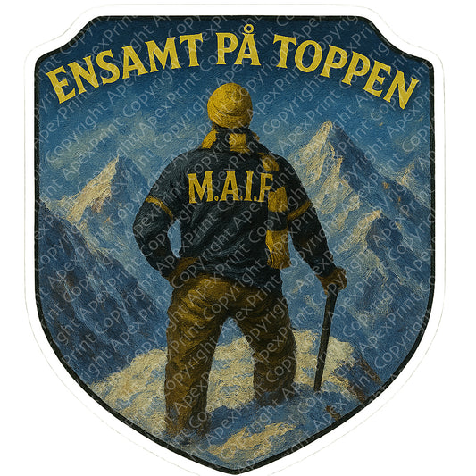 Ensamt På Toppen
